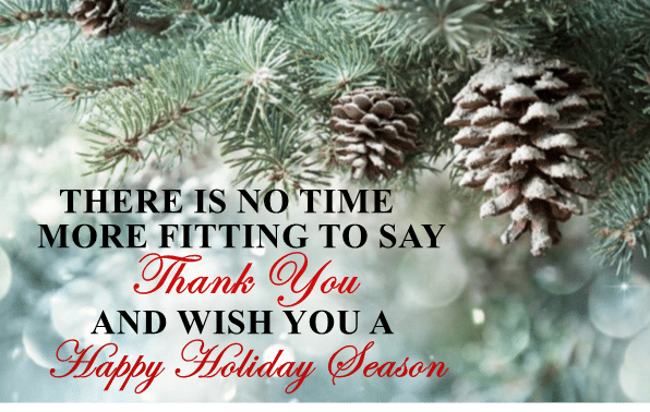 Happy Holiday Message & Holiday Hours - New LifeStyles